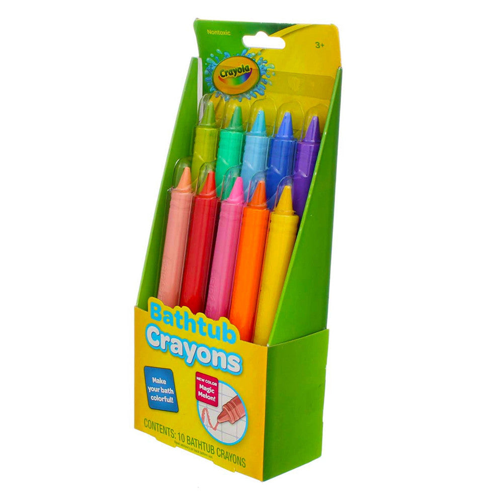 Crayola Bathtub Crayons with 1 Extra Crayon, 10 Ea